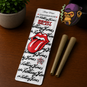 HEMP WRAPS BERRY GELATO THE ROLLING STONES