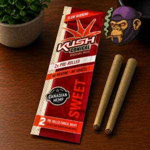 Kush Conical Herbal Wraps 2X Pre-Rolled
