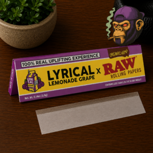 Lyrical Lemonade x RAW Rolling Papers Organic Hemp Grape