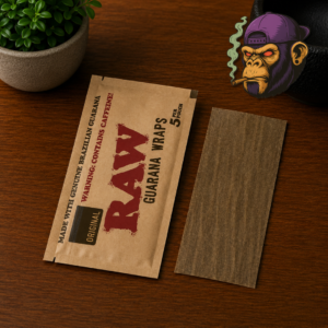 Original RAW Guarana Wraps 5 Per Pouch
