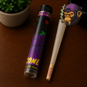 RAW Grape Tree Cone Rolling Paper